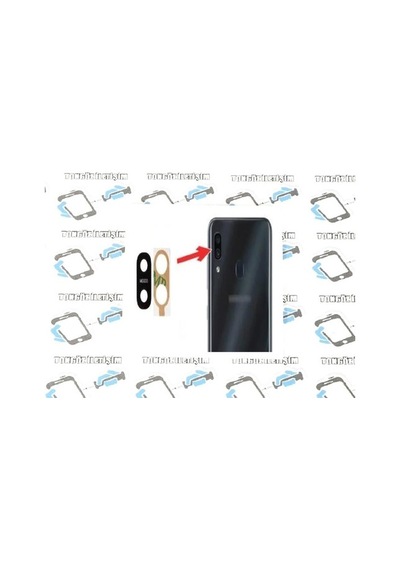 Samsung Uyumlu Galaxy A30 A305 Arka Kamera Camı Lens Yapışkanlı (241557016)