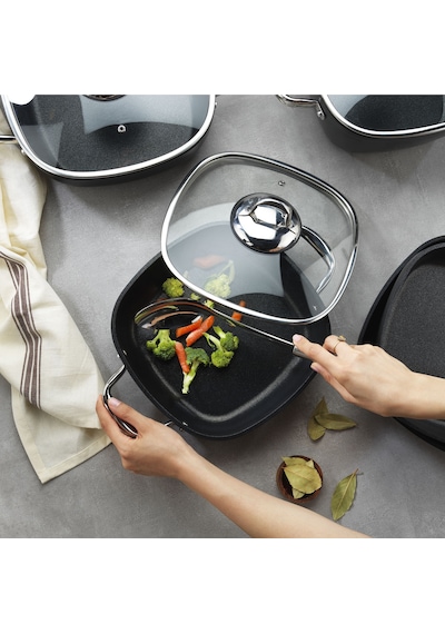 Schafer Gastronomıe 26Cm Granit İnd.Derin Tencere