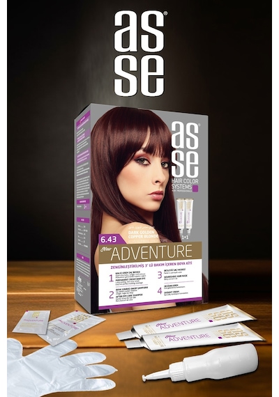 Asse Set Boya 6.43 Koyu Kumral Bakır Dore (530343150)