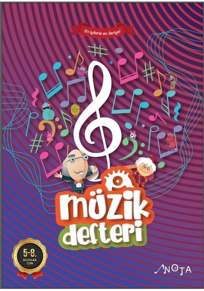 Müzik Defteri 5-8.Sınıflar İçin- Nota Yayınları