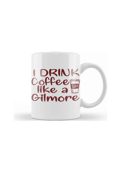 Gilmore Girls Drink Coffee Like A Gilmore Luke's Coffee T Gilmore Girls Fan Gift Brown Kupa Bardak Porselen Karışık