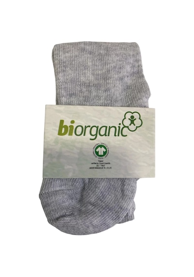 Melonika Bibaby Biorganic Klasik Düz Gri Melanj Külotlu Çorap 68460 Gri Melanj Çok Renkli