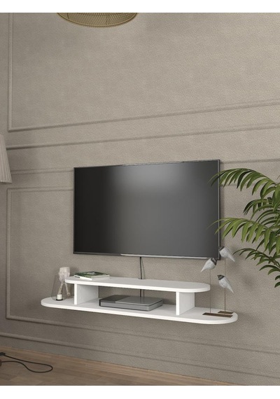 Koza Tv Sehpası Beyaz 120 Cm Diğer