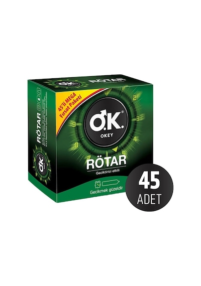Rötar 45&apos Li Prezervatif