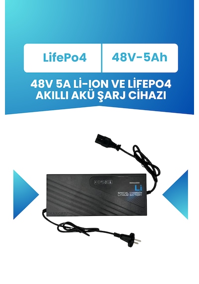 48v Lifepo₄ Batarya İçin 48v Şarj Aleti 58.4v 5a 16s Lifepo₄