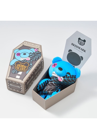 Deddy Bears Özel Kutulu 16 Cm Figür Seri 3 - Skidmark Çok Renkli