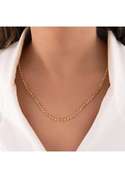 Doç Spor Zincir 14 Ayar Altın 5 Mm