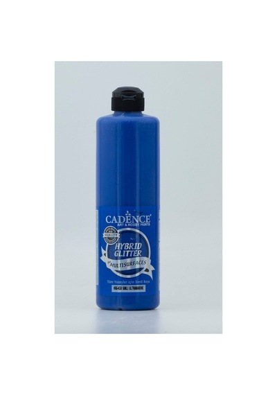 Hybrid Multisurface Simli Akrilik Boya 500ml - Hsg-038 Ultramarıne Tek Renk Tek Renk