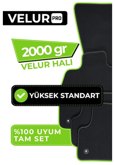 Egea Sedan Halı Paspas Araba Halısı Oto Paspas