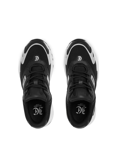 Kadın Fondo New Casper Dis. 26 Kalın Tabanlı Sneaker - Siyah/beyaz Black/multı Kadın Fondo New Casper Dis. 26 Kalın Tabanlı Sneaker - Siyah/beyaz Black/multı