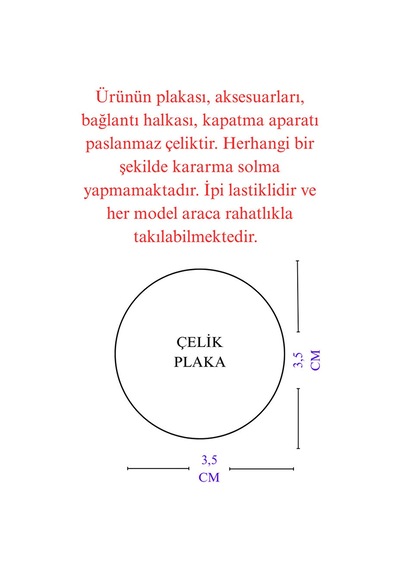 Küçük Melek Kanadı Komple Çelik Çift Taraflı Ayetel Kürsi Felak N