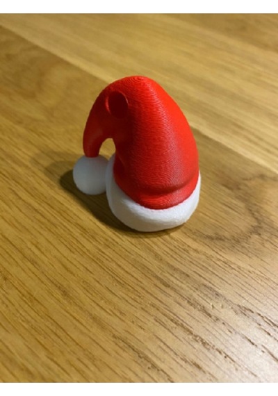 Noel Baba Başlıklı Ağaç Kolye Hatırası Adet