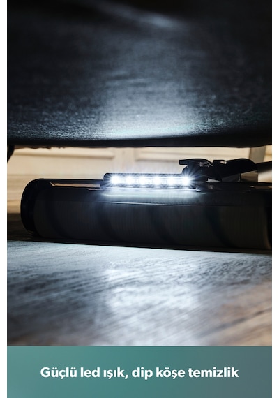 Homend Dustrider 1264H Şarjlı Turbo Başlıklı Dikey Süpürge