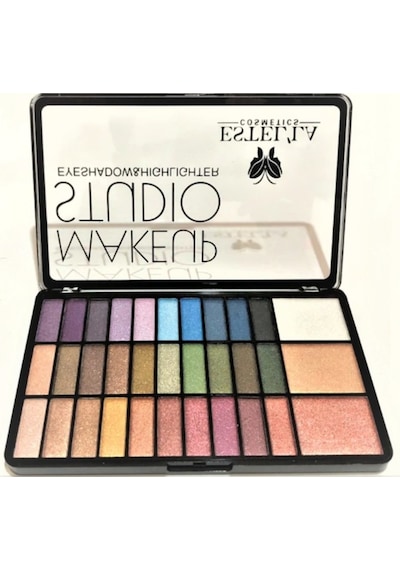 Make Up Studıo  30 Lu Far+3Lü Highligter Palet
