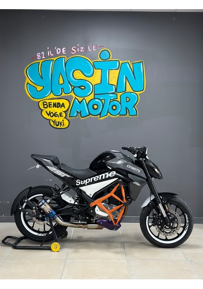 Cf Moto 250 Nk Özel Yapım Koruma Demiri Turuncu