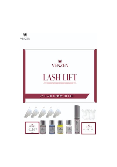 2in1 Lash Lift, Kirpik Lifting Seti, Kirpik Perma Ve Kaş Laminasyon Seti Std Set