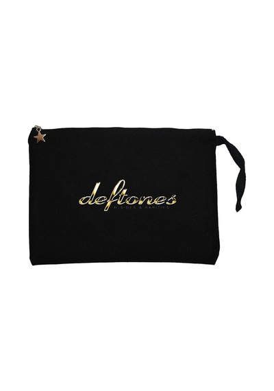 Deftones B-Sides Siyah Clutch Astarlı Cüzdan / El Çantası Siyah