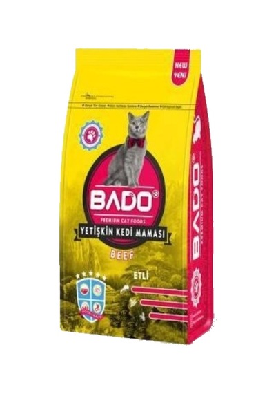 Bado Etli Yetişkin Kedi Maması 1500 G Bado Etli Yetişkin Kedi Maması 1500 G