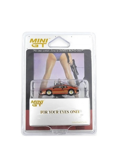 Mini Gt 1:64 Lotus Esprit Turbo James Bond For Your Eyes Only Mgt00912-007e Blister Turuncu