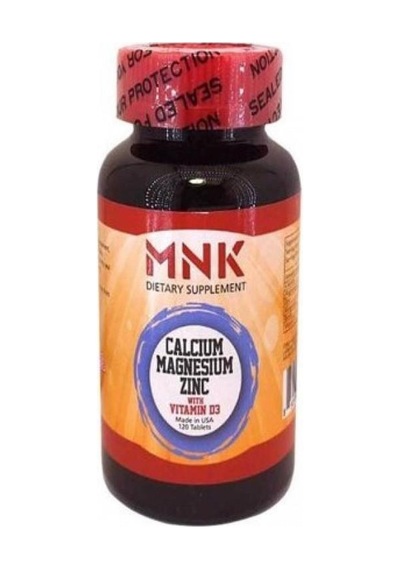 Mnk Calcium Magnesium Zinc W-D3