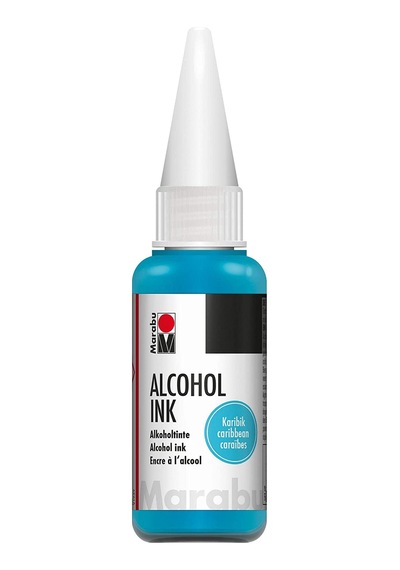 Marabu Alcohol Ink Alkol Bazlı Mürekkep 20 Ml. Caribbean