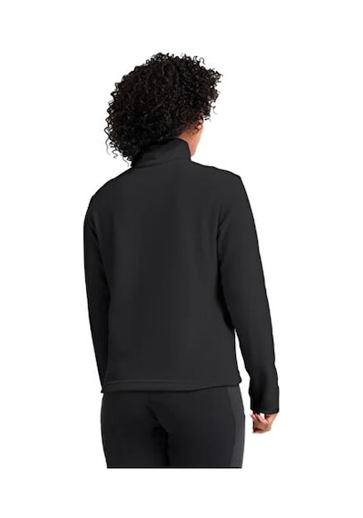 Jack Wolfskin Taunus 100 Hz W Kadın Outdoor Çeyrek Fermuarlı Polar Üst A65801-6000 Siyah
