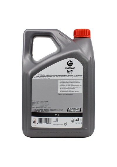 Yeni Ambalajıyla-gtx 10w-40 4 Litre Benzin-lpg-dizel Motor Yağı 2025 Ü.t
