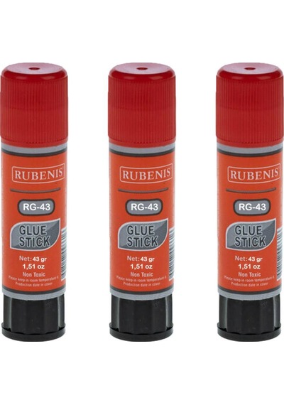 Rubenis 43 Gr Stick Yapıştırıcı Rg-43 - 3 Adet