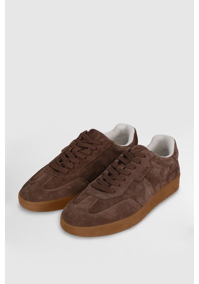 Lufian Pele Erkek Deri Sneaker Ayakkabı Açık Kahve Açık Kahve 112230232100420 Kahverengi