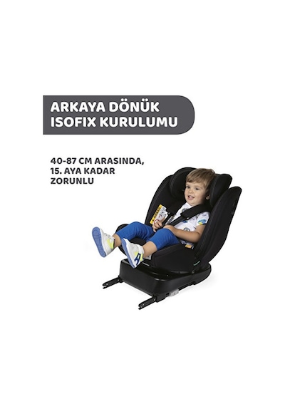 Unıco Evo I-sıze Oto Koltuğu Black