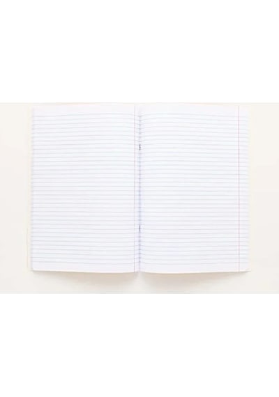 Yeşil Renkli A4 80 Yaprak Çizgili Defter 124-Pembe