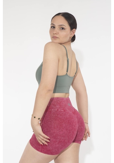 Nature The Brand Kadın Dikişli Dekolteli Sporcu Sütyeni - Hızlı Kuruyan,yoga Bra,toparlayıcı Bra,antreman Bra Beyaz