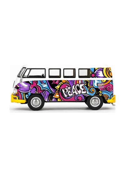 1/64 Model Araç T1 Microbus Mizu Design Çok Renkli