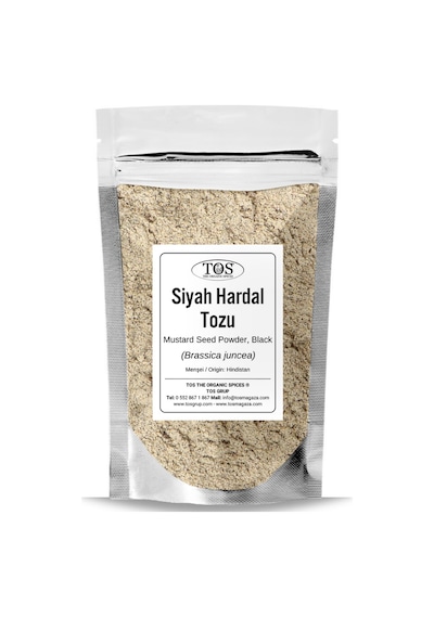 Tos The Organic Spices Siyah Hardal Tozu 50 G Brassica Juncea