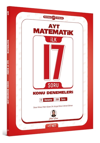 Mert Hoca Yayınları Ayt Matematik İlk 17 Soru Konu Denemeleri