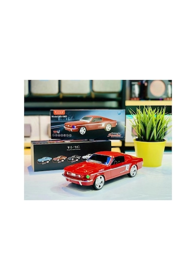 Nostaljik Araba Şeklinde Bluetooth Hoparlör Sd Kart Usb Fm Radyolu Şarjlı Taşınabilir Speaker Kırmızı