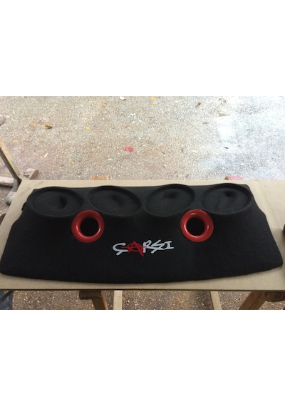 Seat İbiza 2009 2014 Pandizot 4lü Oval Hoparlörlü Polyesterli Pandizot 2 Portlu Kabartma