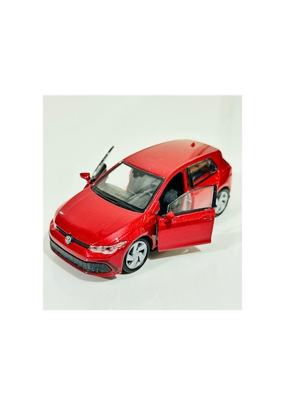 Golf 8 Yeni Kasa 2024 Diecast Metal Model Kırmızı Renk 1:36 Kırmızı