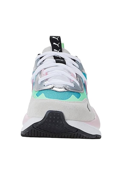 Puma Rs-Curve Beyaz/renkli Kadın Spor Ayakkabı Dar Kalıp Su Yeşili