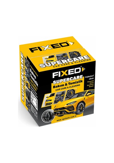 Fixed F-110 Lastik Ve Mat Tampon Parlatıcı Sprey 500 Ml - Derin Siyahlık Ve Uv Koruma