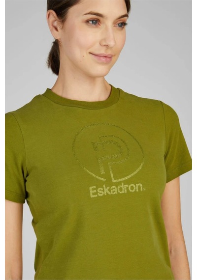 Eskadron 24 Platinum Kadın T - Shirt Slim Fit Yeşil