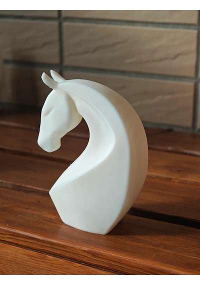 At Heykeli Ev Dekorasyonuna Değer Katan Hediyelik Dekoratif Obje Figür 15 Cm Diğer