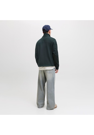 Jack & Jones Norrebro Erkek Yeşil Sweatshirt 12282899-frr Yeşil
