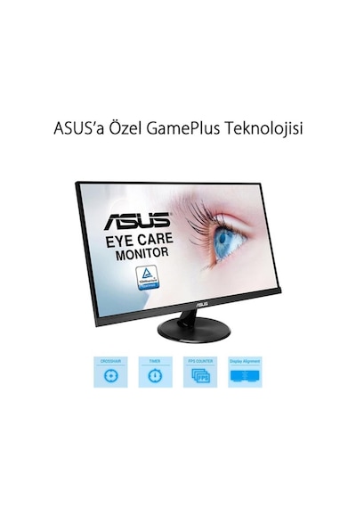 27\" Vp279he 75hz 1ms Hdmi+analog Çerçevesiz Full Hd Ips Vesa Monitör