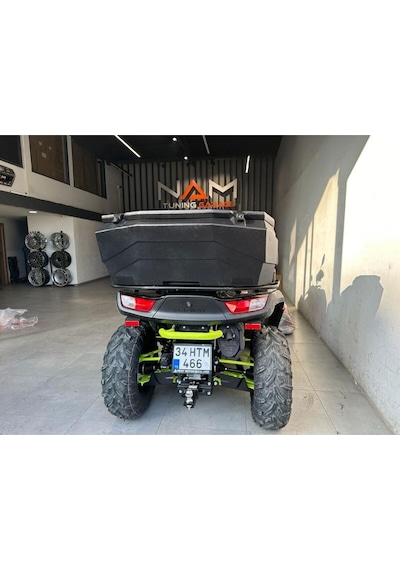 180 Litre Atv Arka Çanta Arka Bagaj Segway Yazılı Siyah