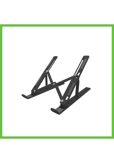 Bezos 7 Kademeli Ayarlı Katlanabilir Laptop Tablet Standı Siyah Dmc