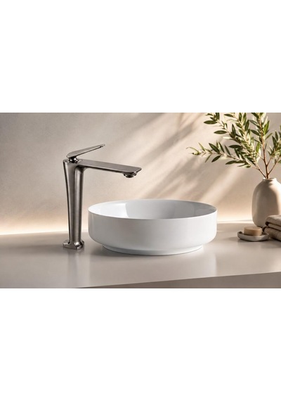 Sensa Uzun Lavabo Bataryası Mat Füme