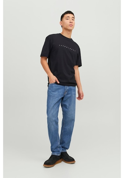 Jack & Jones JJESTAR JJ TEE Erkek  Siyah Tişört