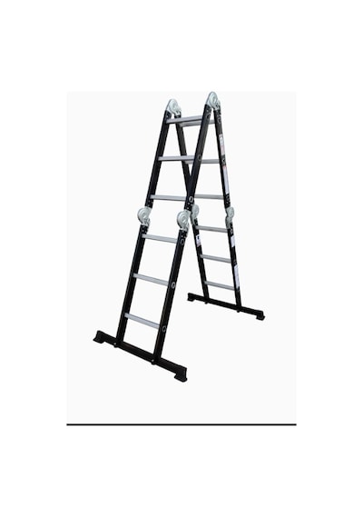 Asvera Çok Amaçlı Standart Merdiven 370 Cm 4x3 Akrobat İskele