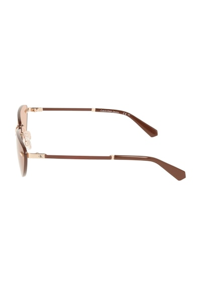 Calvin Klein Jeans Ckj 25208s 721 63 Kadın Cat Eye Gold Metal Güneş Gözlüğü Altın